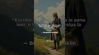 Benjamin Franklin - El Motivador