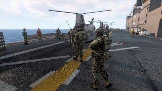 ARMA 3 - Helicopters vs Zombies & Demons ( USA _ JAPAN _ RUS )