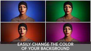 Using RGB Lights In Portrait Photography To Light Your Background | Photography For Beginners