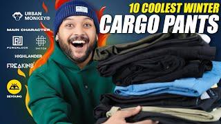 10 Best Stylish Cargo Pants for Men 2024  Winter Cargo Pant Haul | Powerlook, Snitch | ONE CHANCE