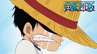 Shanks Gives Luffy his Straw Hat | One Piece