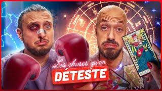 On fait des choses qu’on déteste vraiment (astrologie, boxe thaï, concert de Mika, de Zola)