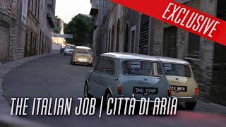 The Italian Job.. but on Assetto Corsa | Città di Aria early testing