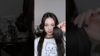 지금 딱인 헤어스타일 anime hairstyle #hairhacks