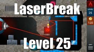 LaserBreak Level 25 - Stage 25 - Niveau 25 - Nivel 25 - Yровень 25