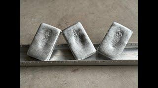 Melting Aluminum Channel - Quick Aluminum Melt for Ingots - The Growing Stack