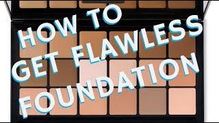 How to Get Flawless Full Coverage Foundation RCMA | Pt. 3 of a 5 Part Seminar | mathias4makeup