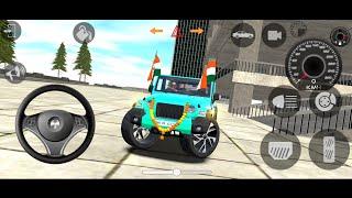 Dollar (Song) Modified Mahindra Blue Thar || Indian Cars Simulator 3D || Android Gameplay Part 7