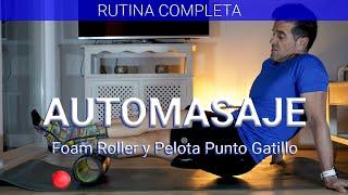  MI RUTINA CON EL FOAM ROLLER l #automasaje