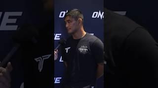 Aung La N Sang tells Shamil Erdogan: “This is a fist fight!”#onechampionship