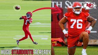 The Kansas City Chiefs Have Been BLOWN Away By These Players At Training Camp.. | Chiefs Camp News |