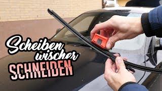 Scheibenwischer Schneider Test | Wischerblatt nachschneiden | DUAL.CUT 727