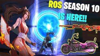 Season 10 ROS UPDATE | KOF Distinction and Normal Distinction |New Mode (Rules of Survival)