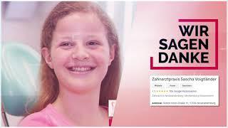 Zahnarzt Sascha Voigtländer aus Neubrandenburg | Wir sagen Danke | Zahnarztpraxis für Zahnästhetik