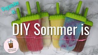 DIY sommer is // Veganske is