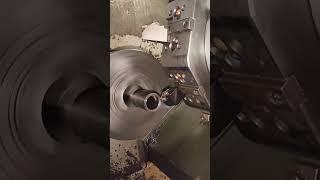 Mr motivation vlogs working boy  pipartion hydraulic cylinder in cnc machine #shortvideo #trending