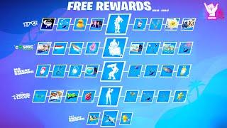 EVERY Summer Event FREE REWARDS in Fortnite!