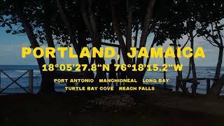 ROAD TO PORTLAND JAMAICA 4K DRONE FOOTAGE