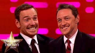 Michael Fassbender & James McAvoy Love Smacking Each Other | The Graham Norton Show