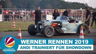Werner Rennen 2019: Andi trainiert für den Showdown
