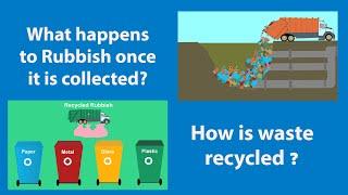 What happens to rubbish once it is collected? | Where does the waste go?| waste management