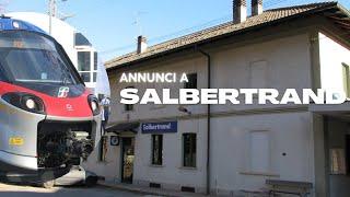 Annunci alla Stazione di Salbertrand