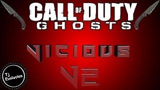 Vicious v2 | Tj Evolution | COD Ghost |Throwing Knife Bankshot Montage