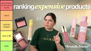 ranking EXPENSIVE products | makeup, skincare + more!