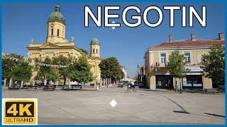 [4K] Negotin - SerbiaWalking Tour - Town Centre