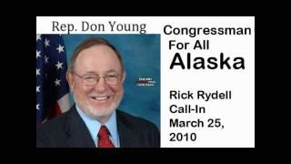 Rep. Young speaks to Rick Rydell re: earmarks and more