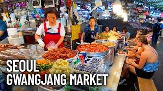 Gwangjang (Dongdaemun) Market in Seoul - Traditional Korean Food Market Walking Tour