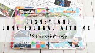 Disneyland Vacation Junk Journaling Pages | Junk Journal from a Happy Planner | Memory Keeping