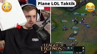 Trymacs plant League of Legends auf einem Collegeblock