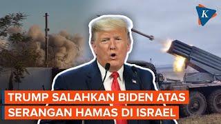 Trump Salahkan Biden atas Perang Rusia-Ukraina dan Hamas-Israel