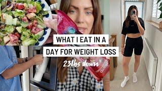 What I Eat in a Day for Weight Loss | 23 lbs down, Intermittent fasting and Calorie Counting