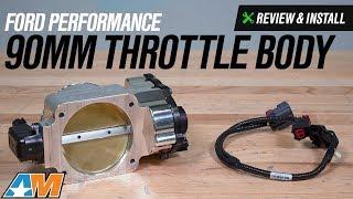 2011-2014 Mustang GT Ford Performance 90mm Throttle Body Review & Install