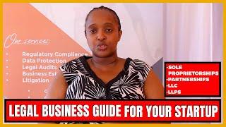 HOW TO LEGALLY OPERATE A BUSINESS || LEGAL BUSINESS GUIDE FOR YOUR STARTUP