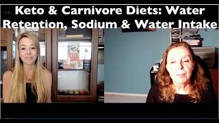 Keto & Carnivore Diets: Water Retention, Sodium & Water Intake with Dr. Angela Stanton