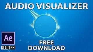 Audio Visualizer Template with Tutorial ( Free Download ) - After Effects