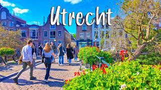 Utrecht Netherlands, walking tour 4k, Oct 5 2024, Netherlands