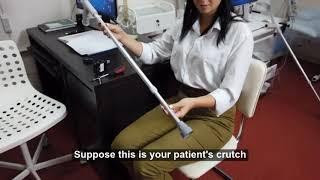 ComeBack Mobility^ Prototype smart crutch device to measure weight bearing