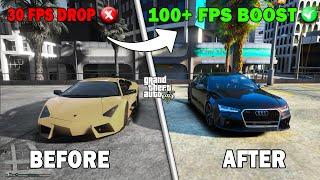  HOW TO FIX LAG In GTA 5 | GTA 5 BEST SETTINGS TO BOOST FPS AND FIX LAG In Low End PC ️