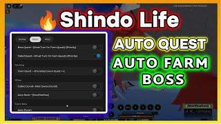  NEW SCRIPT SHINDO LIFE  Working Auto Farm, Auto Quest And More.