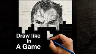 Draw Like In A Game -Doctor Strange