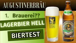 Augustiner Lagerbier hell: von der ältetsten Brauerei! #biertest #bierreview #tasting