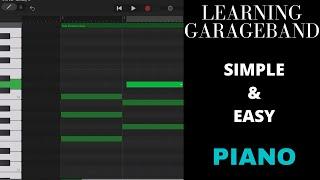 Learning GarageBand: Creating Piano Loop [ SIMPLE & EASY ] (for beginners)