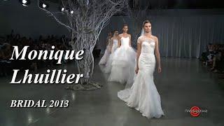 MONIQUE LHUILLIER Bridal NY Fashion Week SS 2013 : Luxury Couture Fashion Show | EXCLUSIVE (2013)