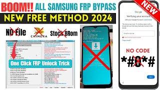 BOOM!! SAMSUNG FRP BYPASS ANDROID 14/13/12, NEW TRICK FREE METHOD 2024