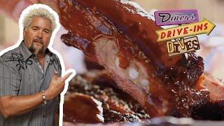 Guy Fieri Comes Back for “Righteous” BBQ in California | Diners, Drive-Ins and Dives | Food Network