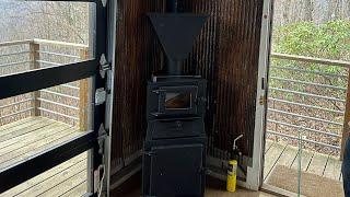 How to turn on the Flame Innovation Mini Me wood pellet stove